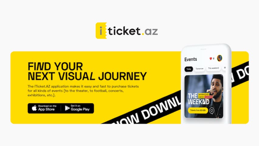 iTicket.az New Branding, Look and Feel, Web